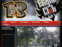 Tablet Screenshot of flightclubdiscgolf.com